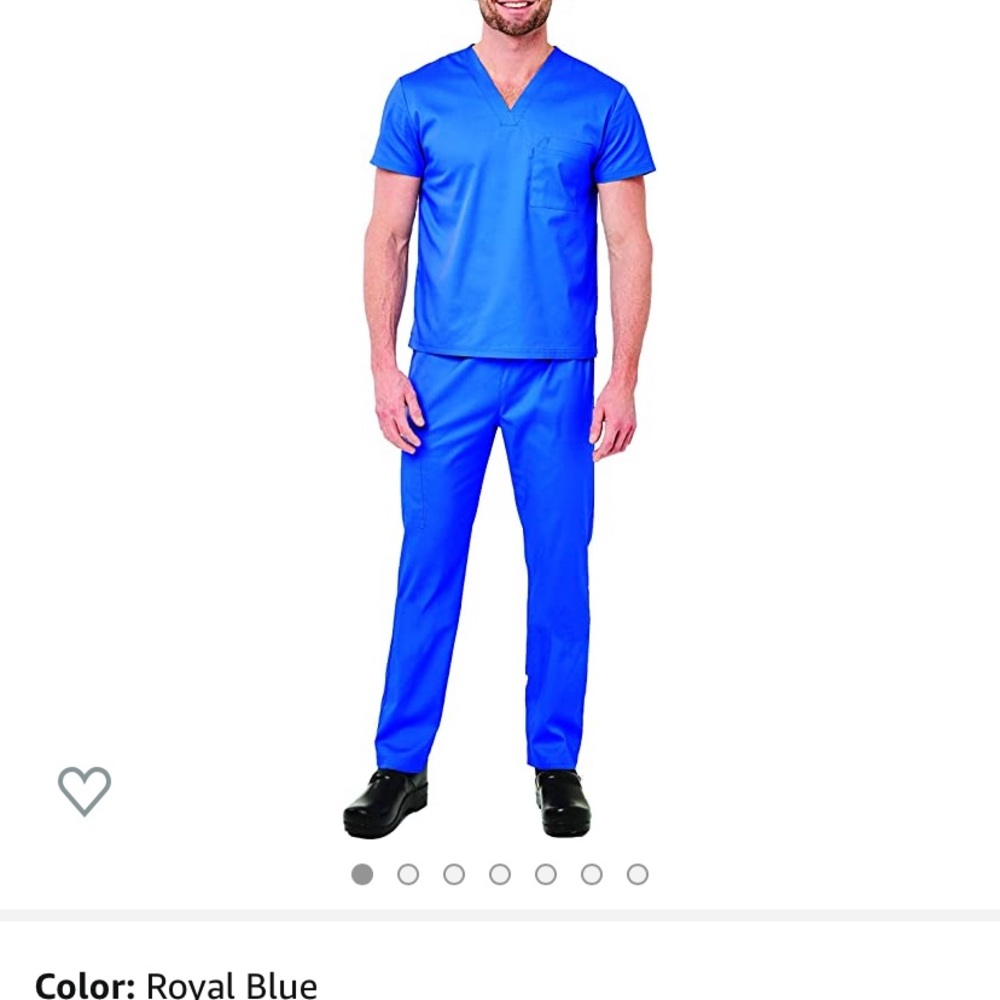 Blue Scrubs! Matching & NWOT (3 pairs) - Picture 9 of 11